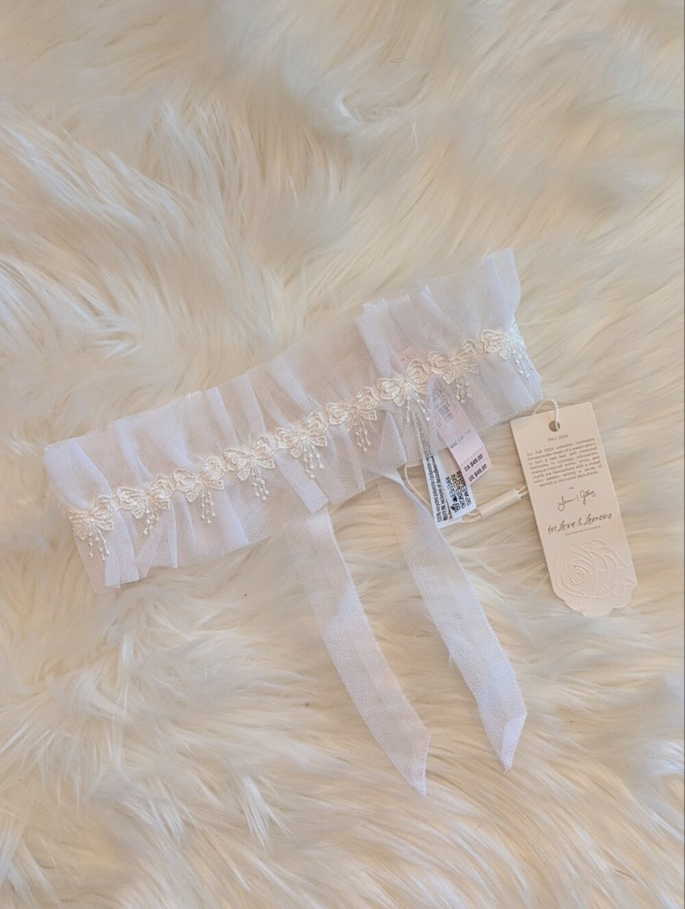 For Love And Lemons Pure Heart Garter